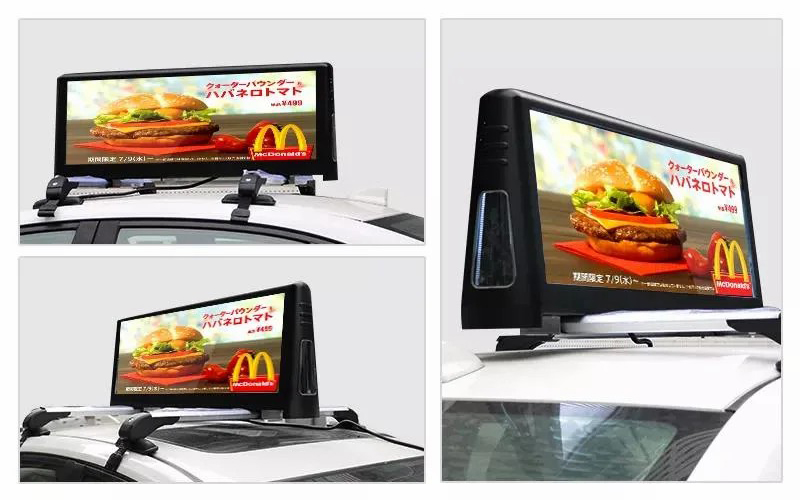 Outdoor-Waterproof-Double-Side-4G-USB-WiFi-P2-Taxi-Top-Roof-LED-Pubblicità-Display-Video-Wall