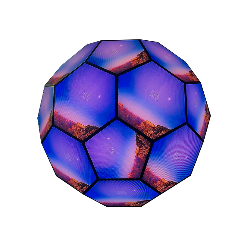 ફૂટબોલ આકારનું એલઇડી ડિસ્પ્લે-2