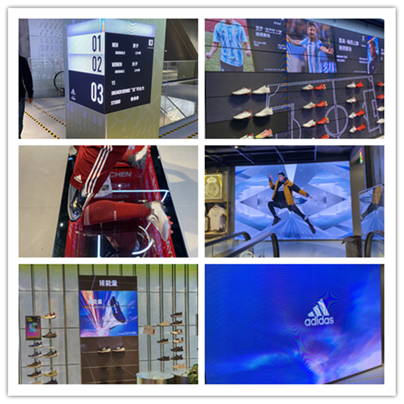 customized led display for chain store
